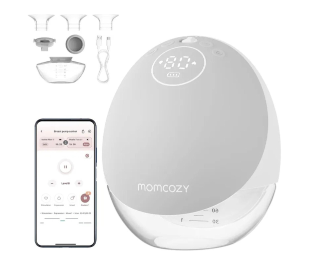 MOMCOZY Laktator M9, pojedynczy, szary, 150ML - 1595079 - zdjęcie 3